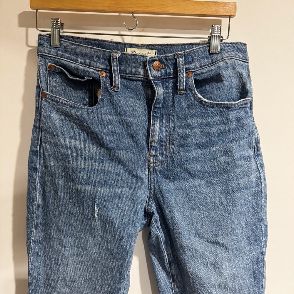 Madewell Women 27 The High Rise Slim Crop Boy Jean - Picture 3 of 7